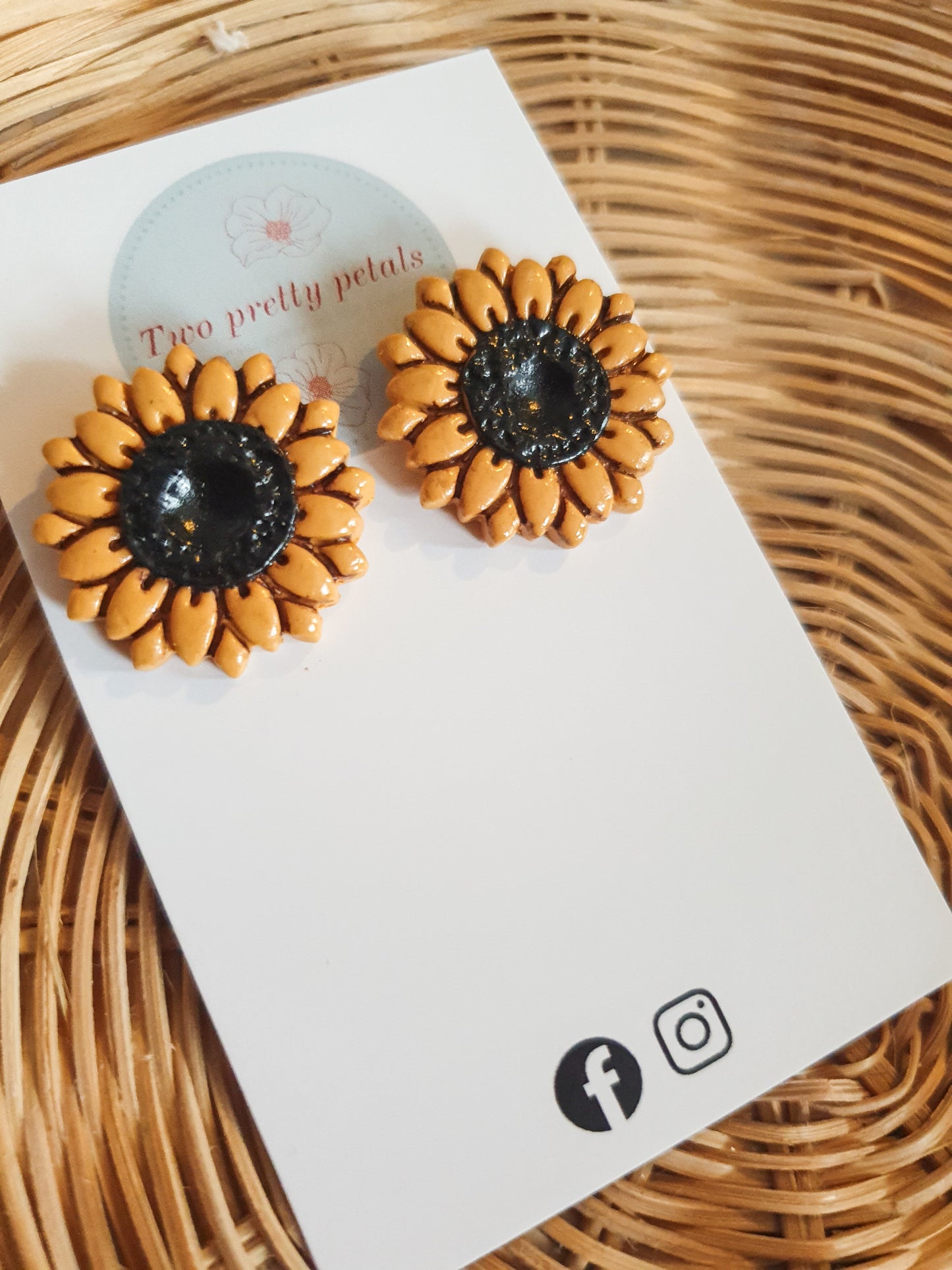 Sunflower Studs