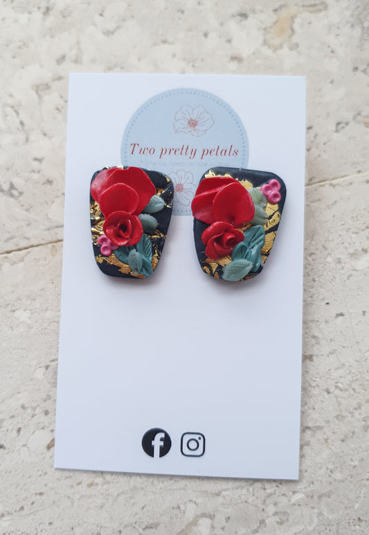 Rose Red Stud