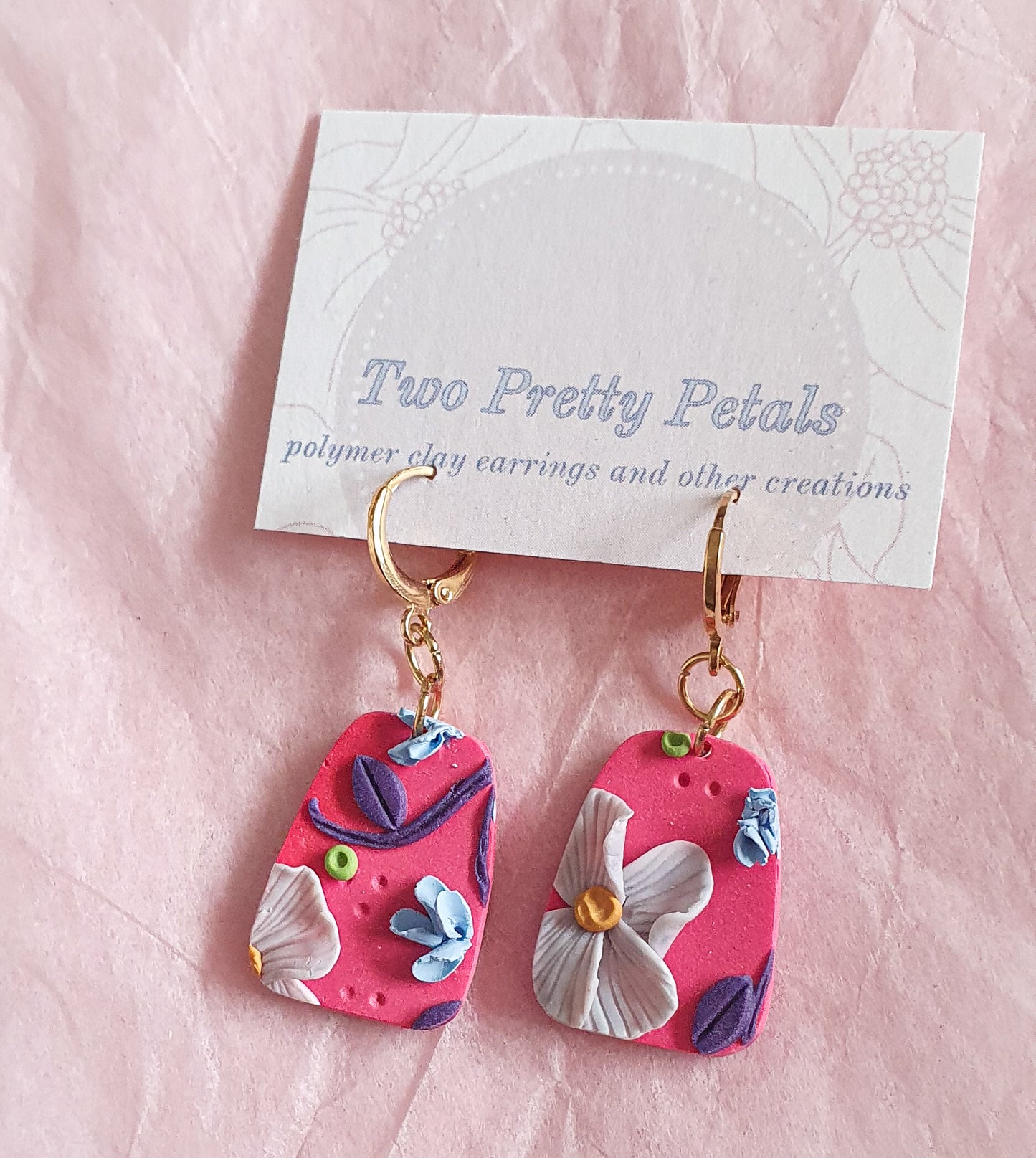 Hot Pink Floral III