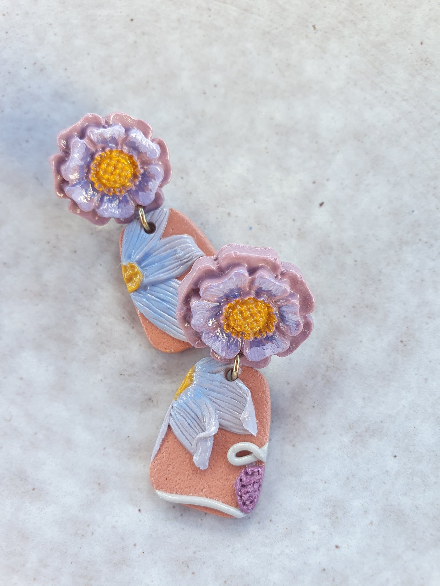 Teracotta daisy #2