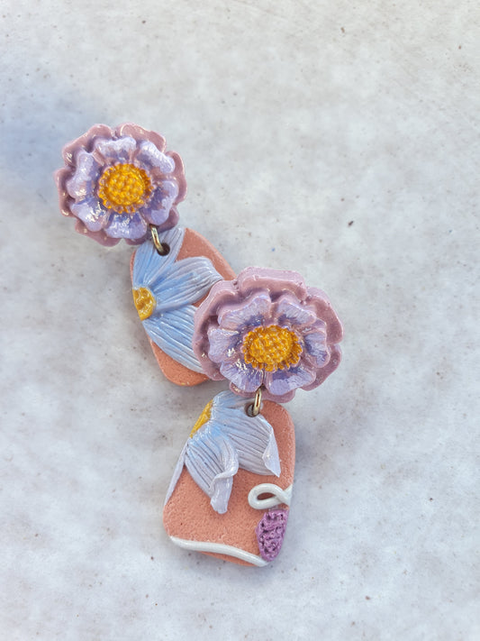 Teracotta daisy #2